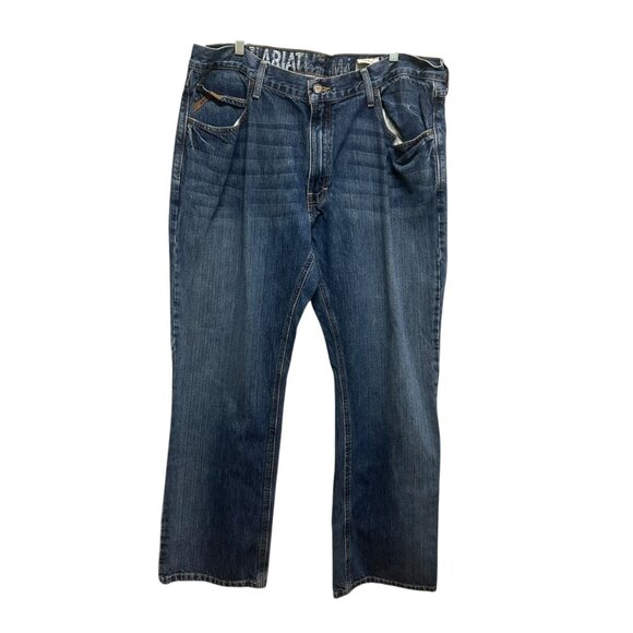 Ariat Blue Denim Low Rise Boot Jeans Size 40 - Picture 2 of 7